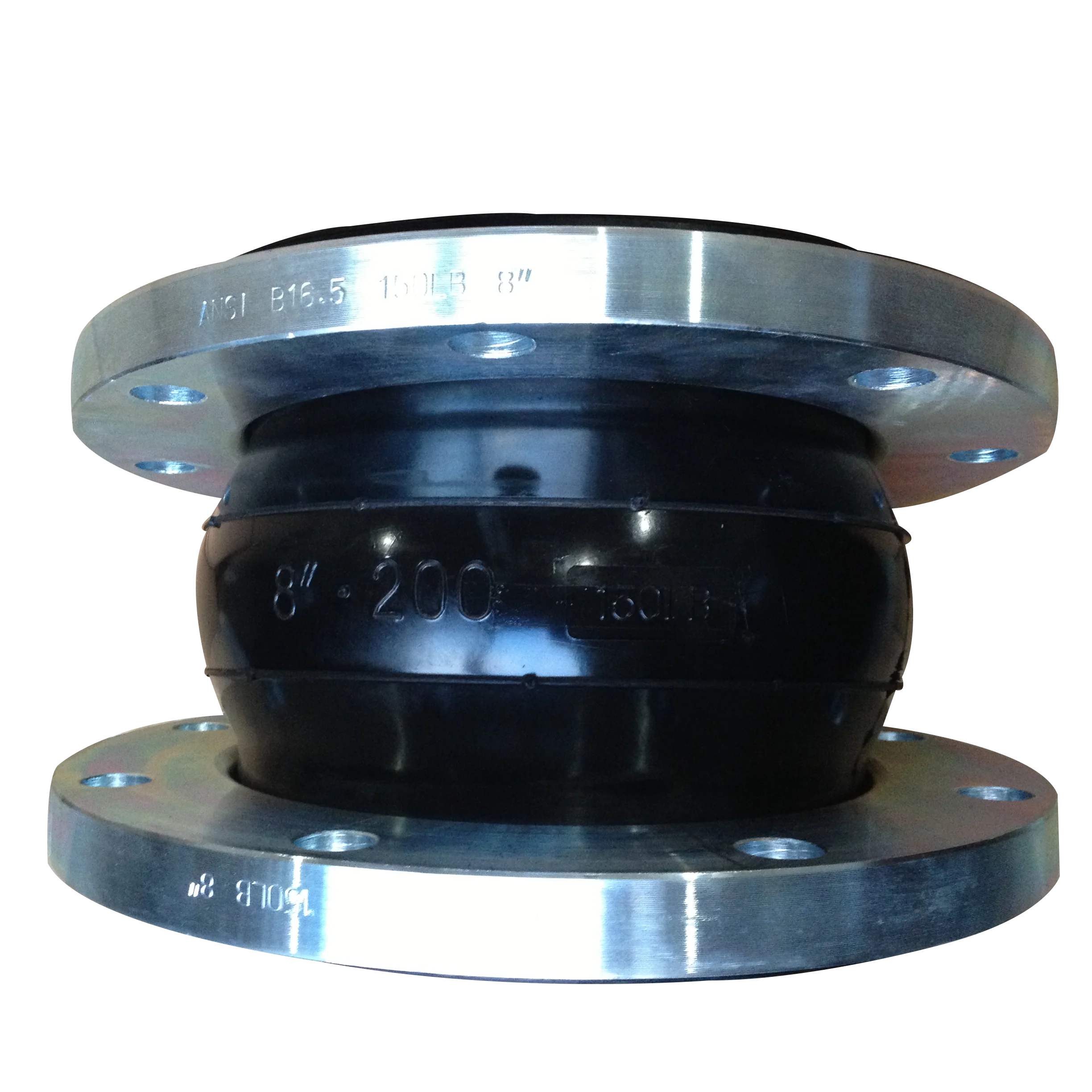 

150LB flange Connect single sphere rubber pipe joints