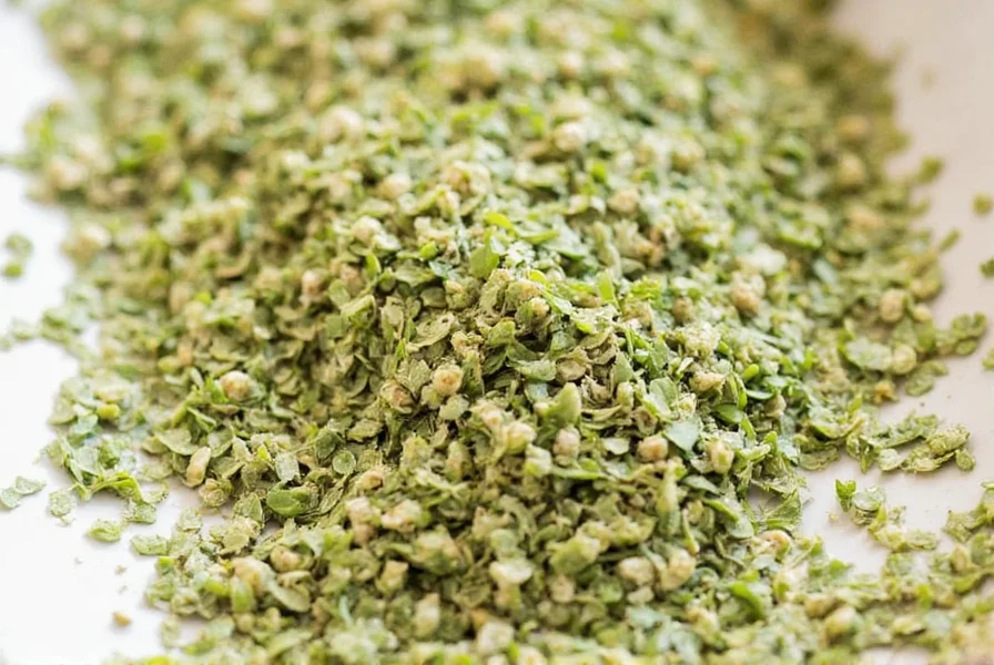 Measurement guide showing proper coriander substitute ratios for cooking