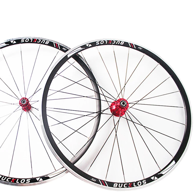 

BUCKLOS Bicycle Wheelset Carbon Hub Clincher Tyre Rim Disc Brake Wheel set 26" 27.5" 29"Bicycle wheelset Bike parts