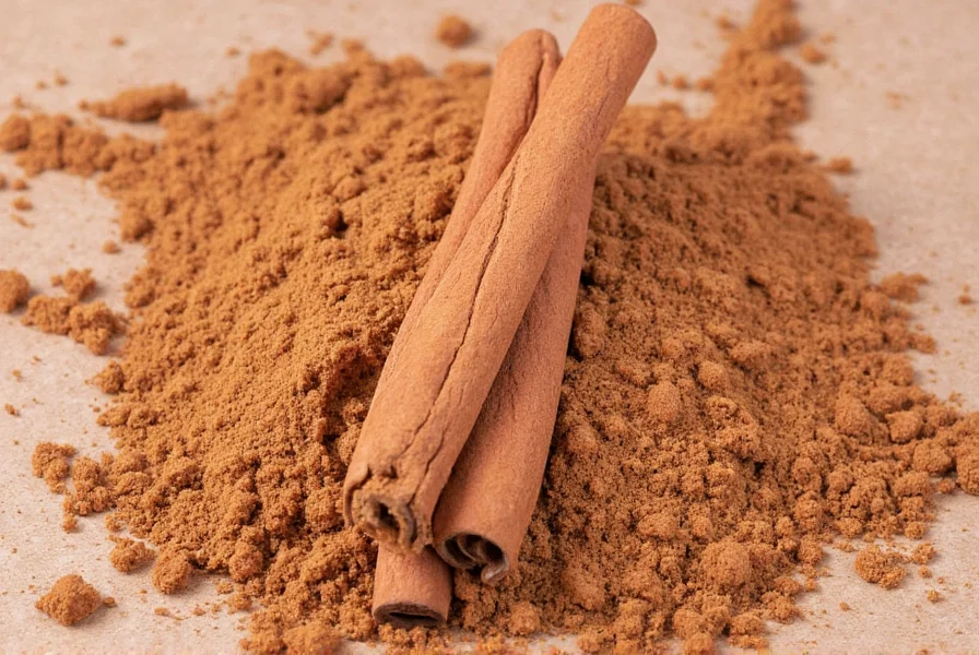Cinnamon stored in glass jars
