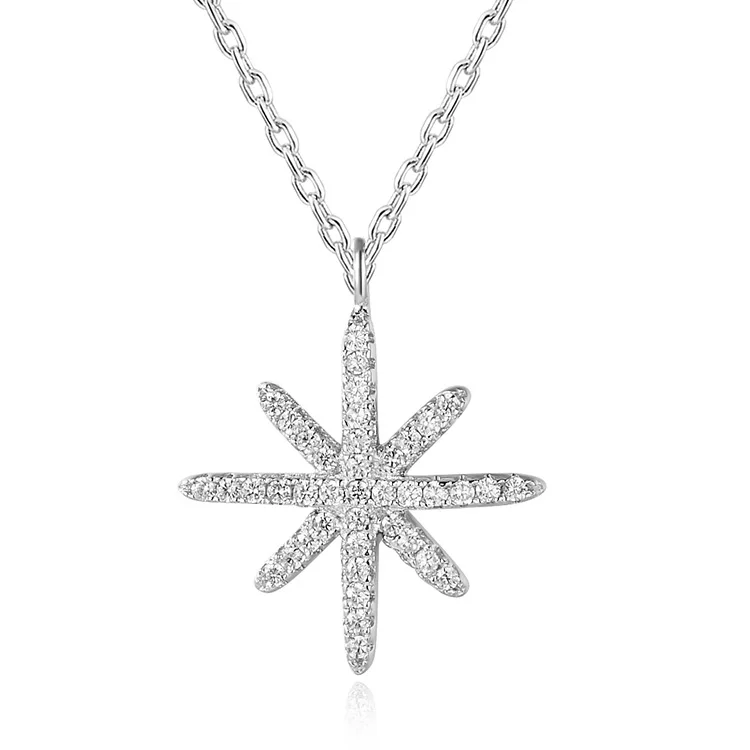 

925 sterling silver jewelry jewellery pendant flower necklaces
