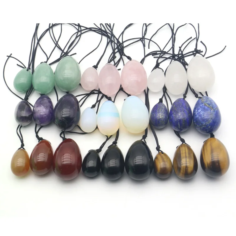 

2022 Popular Natural Crystal Polished Stone Crystal Gift Box Crystal Egg Set