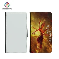 

Dye Sublimation Blanks Wallet Phone Case, Faux Leather Flip Phone Case Cover for iphone 11