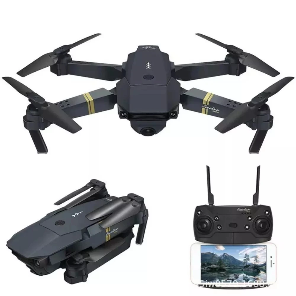 

Dropshipping 2021 New E58 Quadrotor Foldable Drone Portable Drone Kit 4K HD Aerial Photography RC Drone with Tracking Shooting