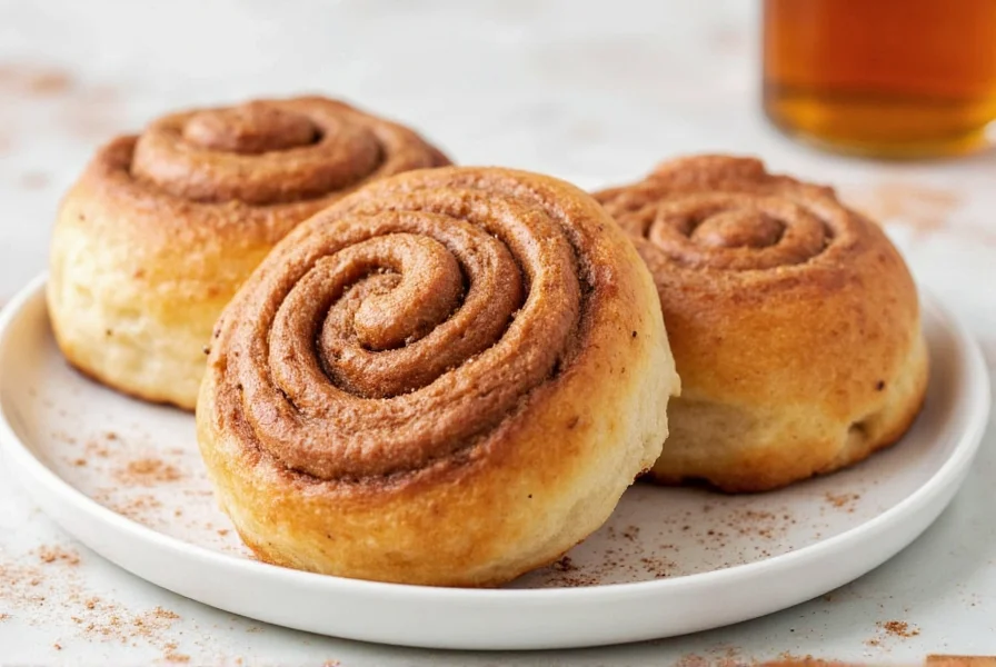 Close-up of different cinnamon varieties for baking cinnamon rolls
