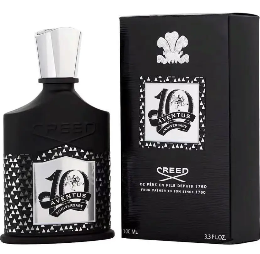 

creed aventus parfum 10years limited edition 100ml fragrance perfumes originals top quality 10styles creed perfumes