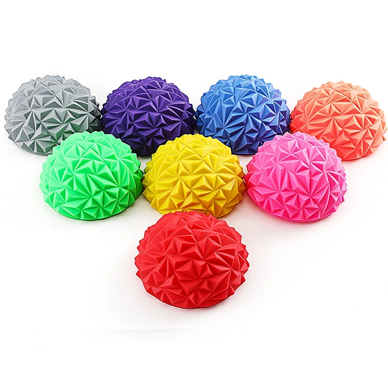 

Unique Shaped Design Conforms Better To The Body Health Massage PVC Yoga Fitness Ball, Yellow,blue,red,purple,pink,green,grey