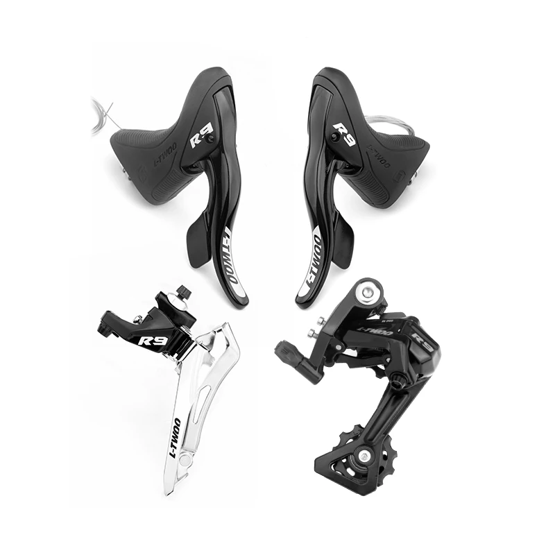 

LTWOO R9 Transmission 2x11Group Set Road Bike Groupset Front Dear Derailleurs with Shifter for Shimano Bicycle Rear Derailleur