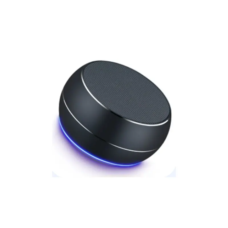 

Mini Metal Speakers Blue Tooth Smart Sound Speaker LED Blinking Light Home Speaker