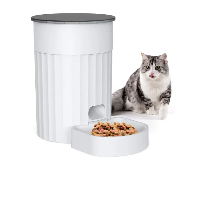 

New Hot Sale Products Dual Power Supply 2.5L Dry Food Dispenser With App Control Timed Cat Feeder