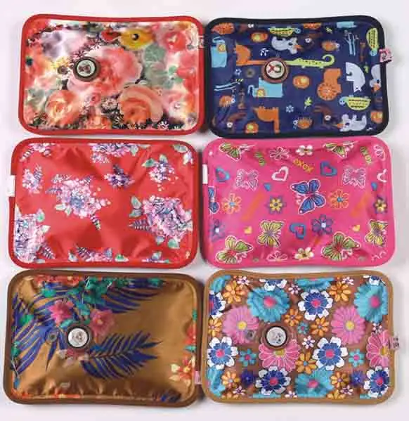

Factory wholesale new explosion-proof rechargeable hot water bottle silk photoelectric warm treasure electric heating bag