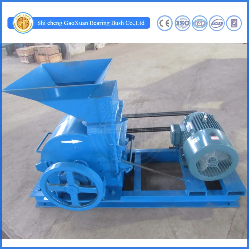 
Small scale Hammer mill for rock gold mining 