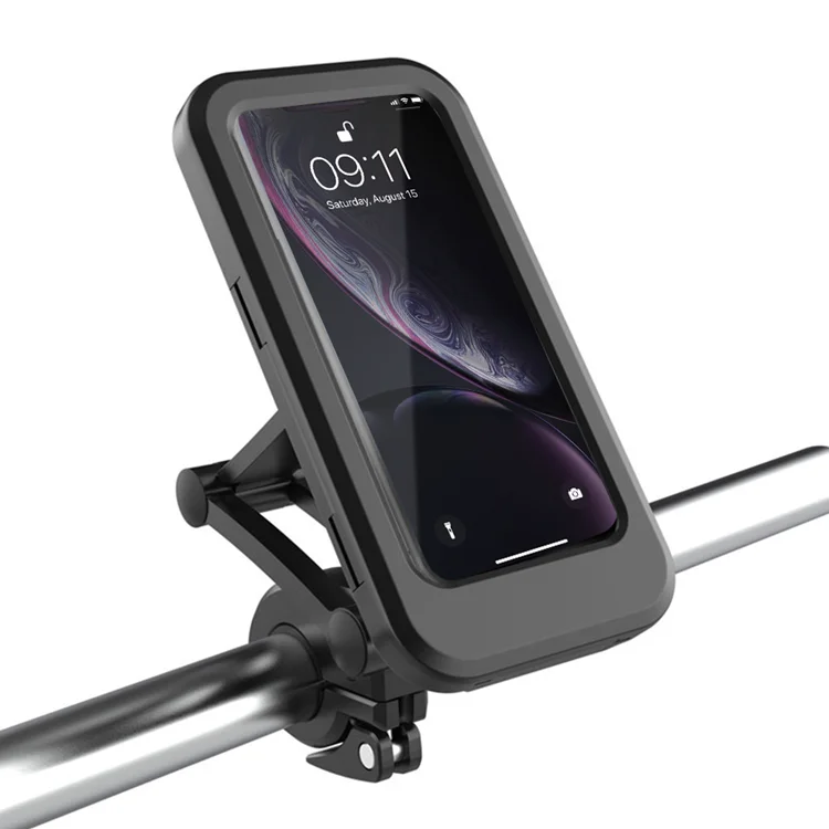 

Water Proof Motorcycle Smartphone Holder Motor Bike Bicycle Mobile Phone Bracket Stand Phone Case Waterproof Motorcycle