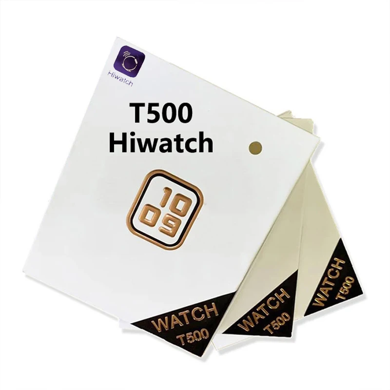 

2021 New T500 Smart Watch BT Call 1.54inch Full Touch Screen IP67 Sport Waterproof Heart Rate Relojes Hiwatch Smart Watch T500