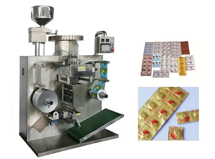 Dl160 Pharmaceutical Aluminum Foil Blister Packaging Machine For