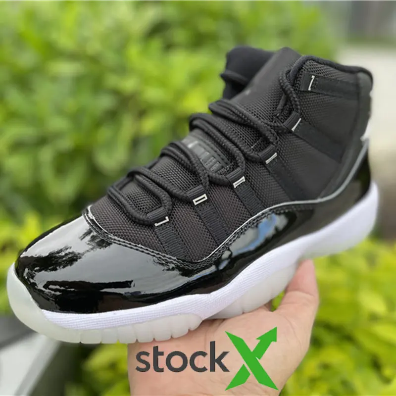 

Stock X 25th Years Black air j and 11 cheap retro basketball shoes Concord men 11s putian sport running sneakers for women