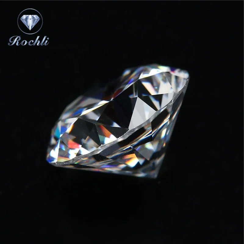 

Top quality moissanite diamond D color FL GRA cut loose moissanites 1 carat white moissanite diamond price, D-f