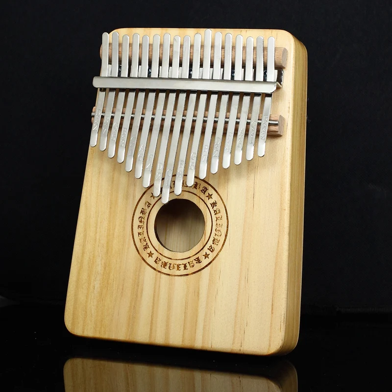 

wholesale mini Wood musical instrument Kalimba 17 Keys Thumb Piano Mbira toy