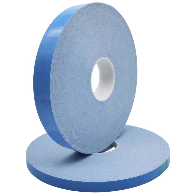 Super Strong Self Adhesive Pad Sticky Blue Double Sided Foam Mount For