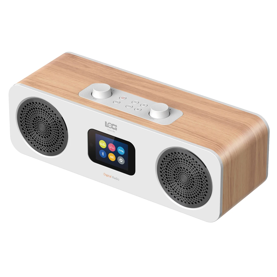 
2.4 inch Color display Home radio DAB FM Bluetooth Wifi connect internet radio 