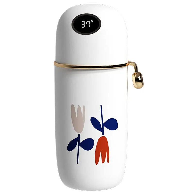 

316 intelligent temperature measuring vacuum cup lovers cup customized vacuum cup