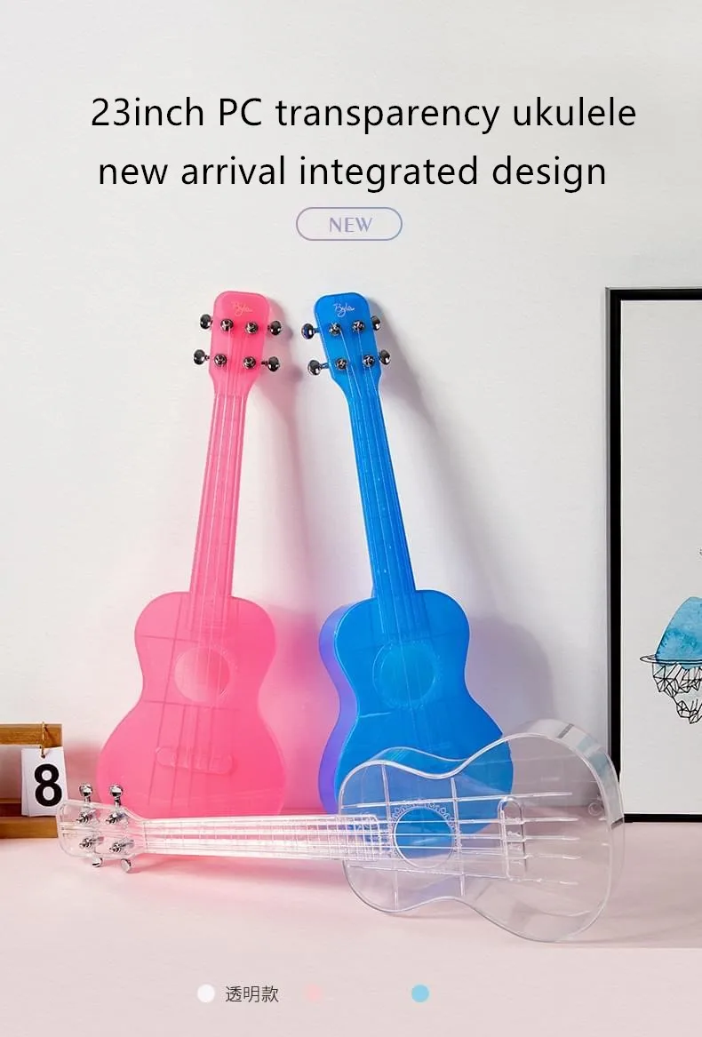 clear ukulele