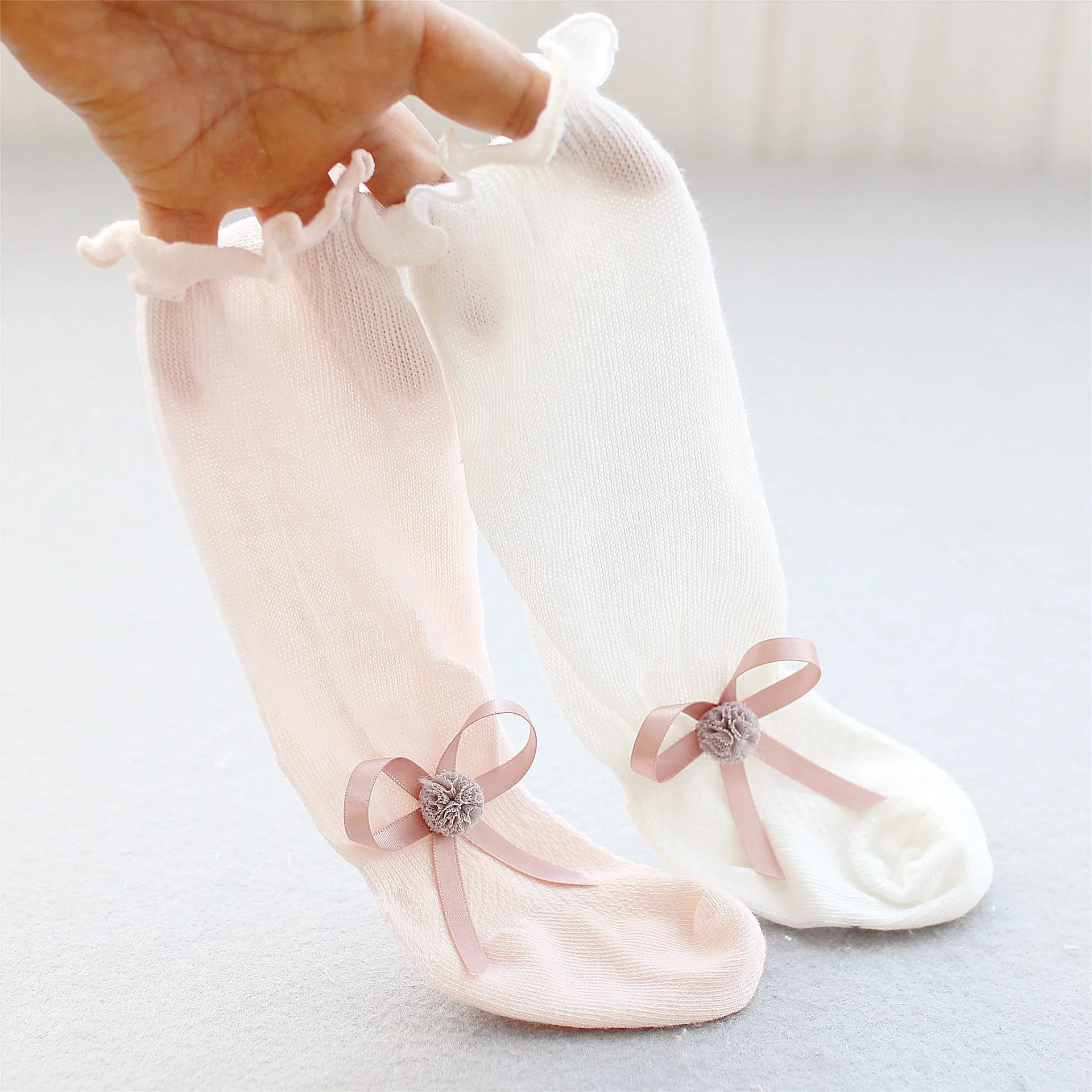 

Air Conditioning Socks Baby Let Go of Thigh Socks Children Sunscreen Ultra-thin Cotton Baby Thigh Socks