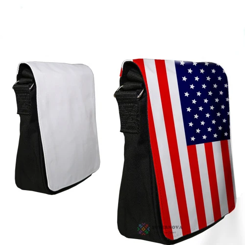 

Twinkle 2021 New Blank Sublimation Waterproof Strap Messenger Black Shoulder Bag