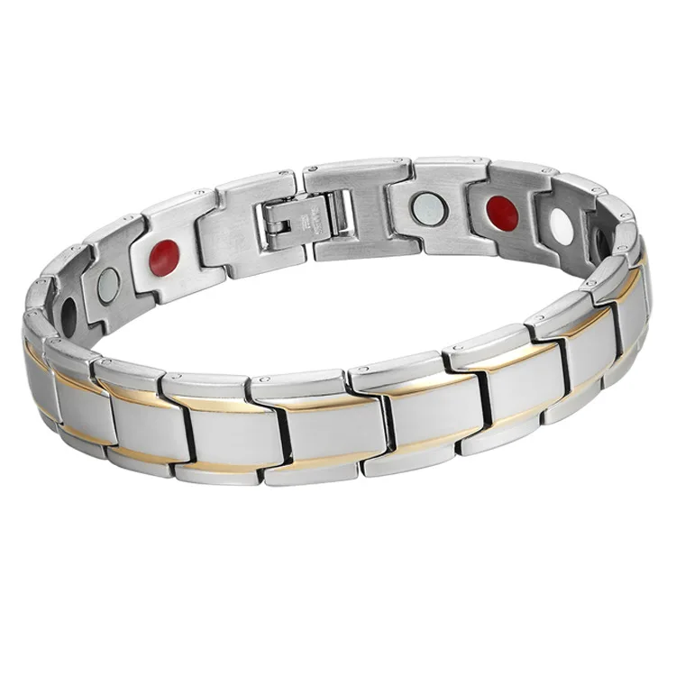 

Wholesale magnetic bracelet stainless steel energy bracelet for men