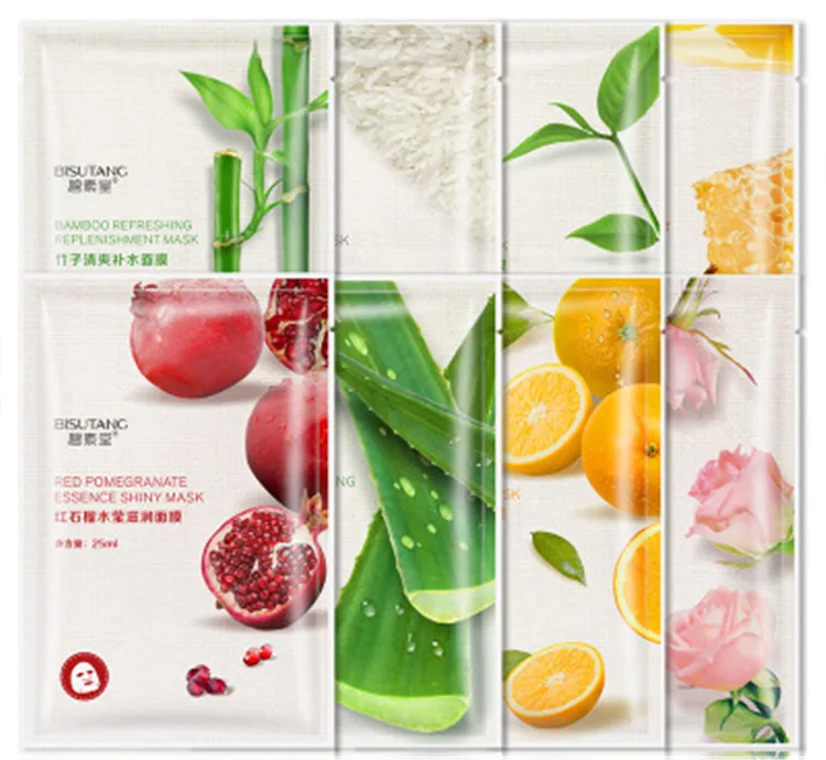 
MDSDS OEM Fruit Extract KoreanFacial Mask Oil Control Beauty Mask Sheet Mask 