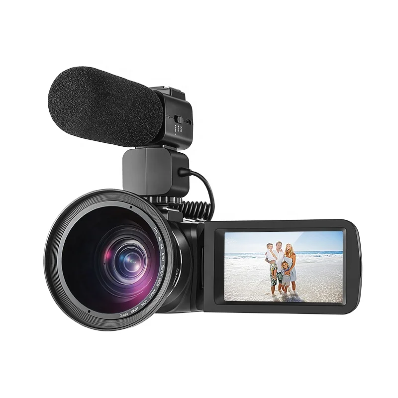 

Ordro 1080P 10X Optical Zoom Z82 Handheld Vlogging 30 Fps Wifi Video Camera