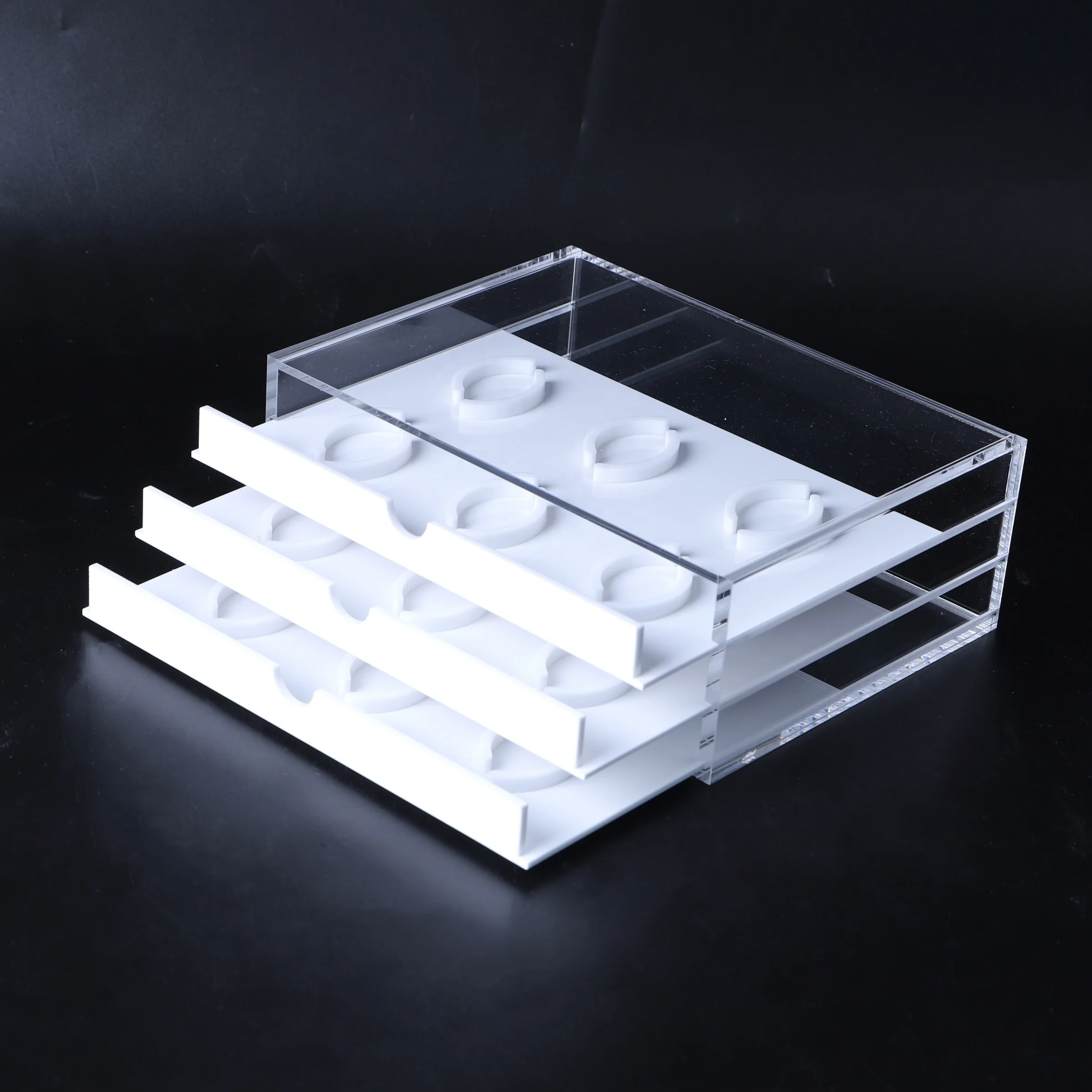 Hot Sale Acrylic Eyelash Organizer False Lash Storage Box - Buy Acrylic ...