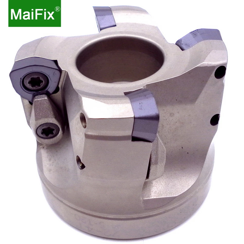 

Maifix SKS 50mm WDMW Carbide Insert CNC Lathe Machine End Mill Fast Feeding Cutting Tools Face Milling Cutter
