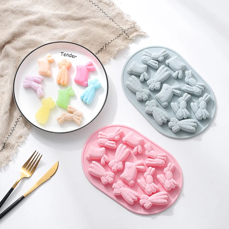 

Factory direct sale silicone material candy pudding mold