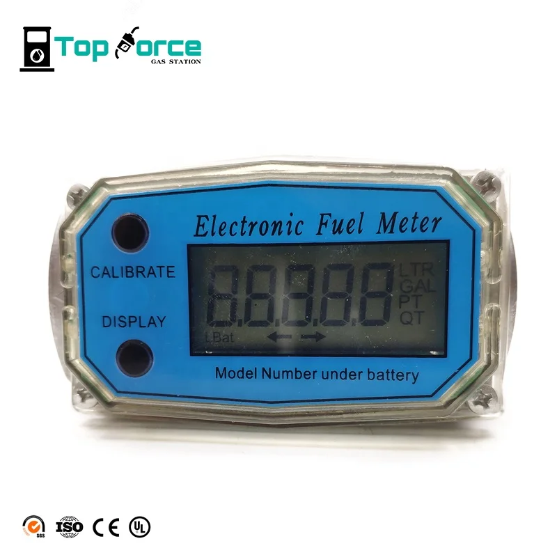 
Electronic digital pulser turbine flow meter with high precision for fuel diesel gasoline 