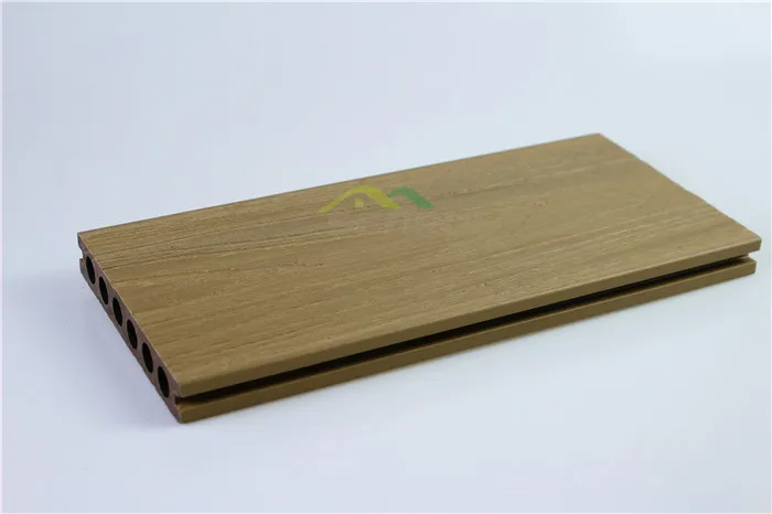 
New Tech WPC Co-extrusion capped Extruded Wood Plastic Composite Decking 