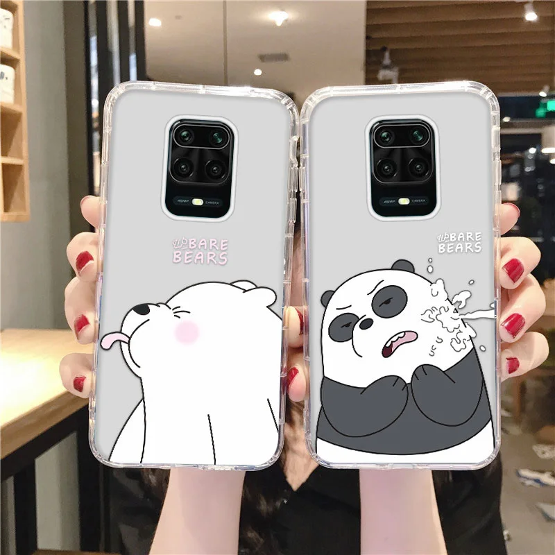 

Bears Soft Phone Cover for Xiaomi Redmi Note 10 Pro 9 Pro 9S Poco F3 M3 M2 Silicone Case Redmi Note 9 9T 8T 8 Pro 8 Bumper Funda