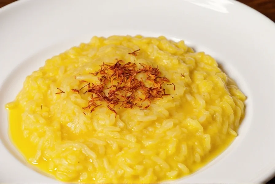 saffron in risotto