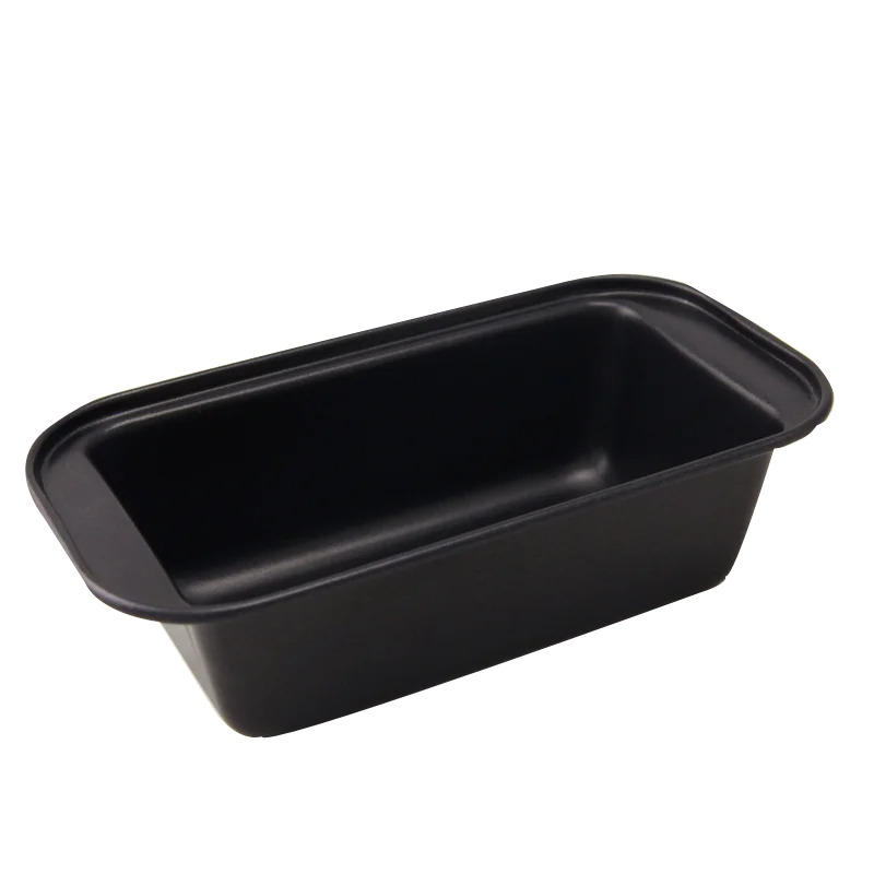 

CHEFMADE Non Stick Coating Silver Black Carbon Steel Mini Bakeware Bread Plate Loaf Pan Baking Tray