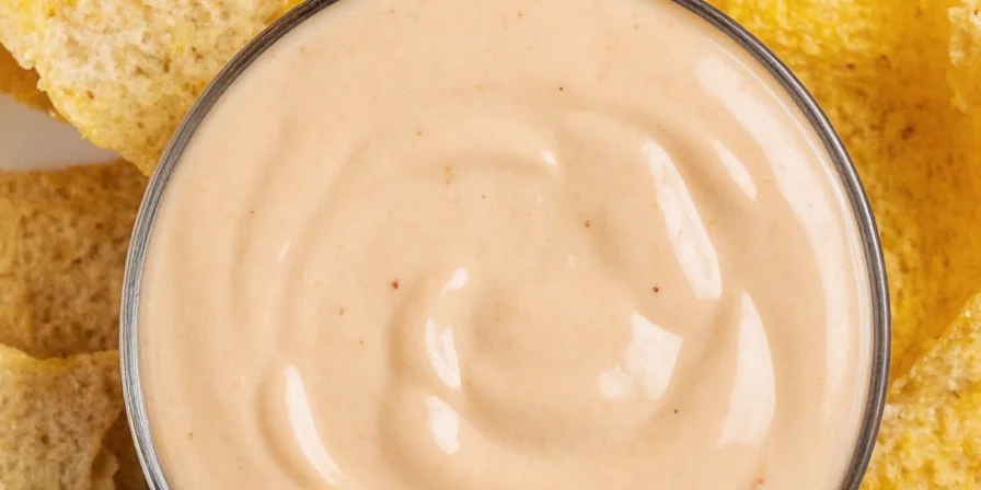 Freshly made chipotle mayo with ingredients laid out