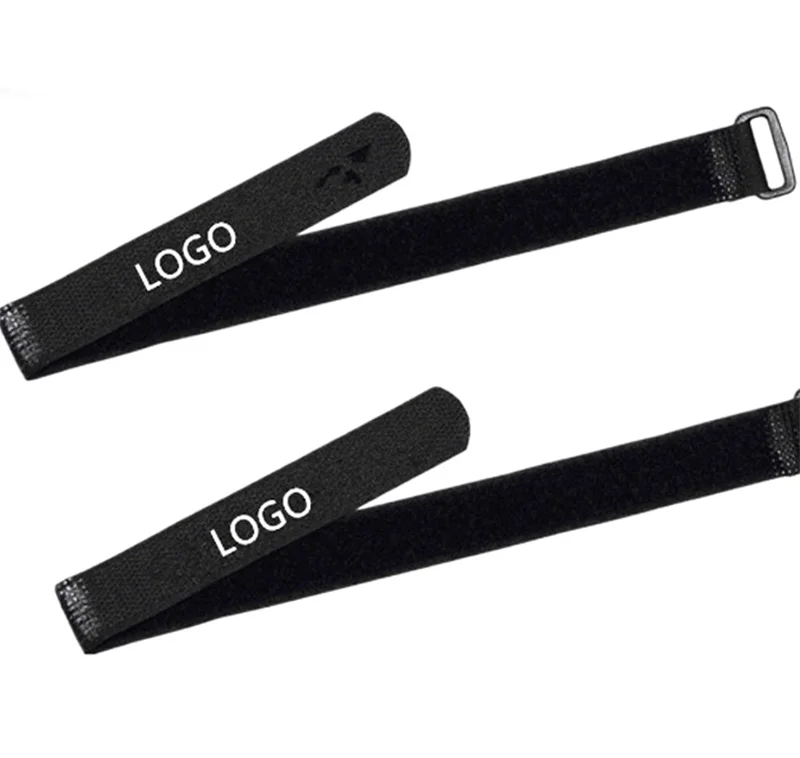 

Black Reusable 15cm High Quality 100% Nylon Hook And Loop Strap