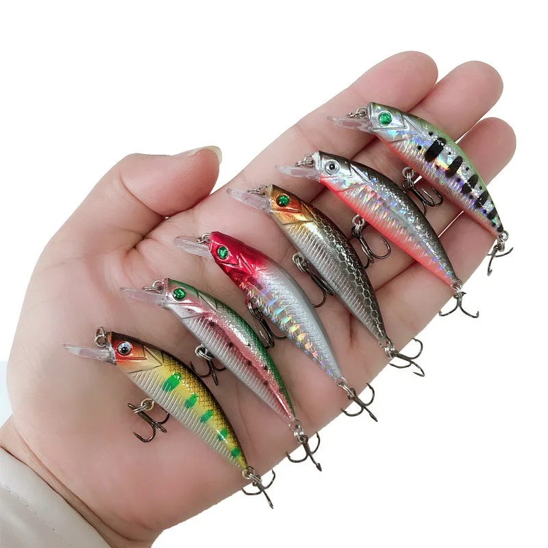 

Sinking Minnow Fishing bait 5.5cm/5.8g Fishing Hard Lures Wobbler Hard Lure Bass Pike peche isca artificial Bait Tackle, 11 color