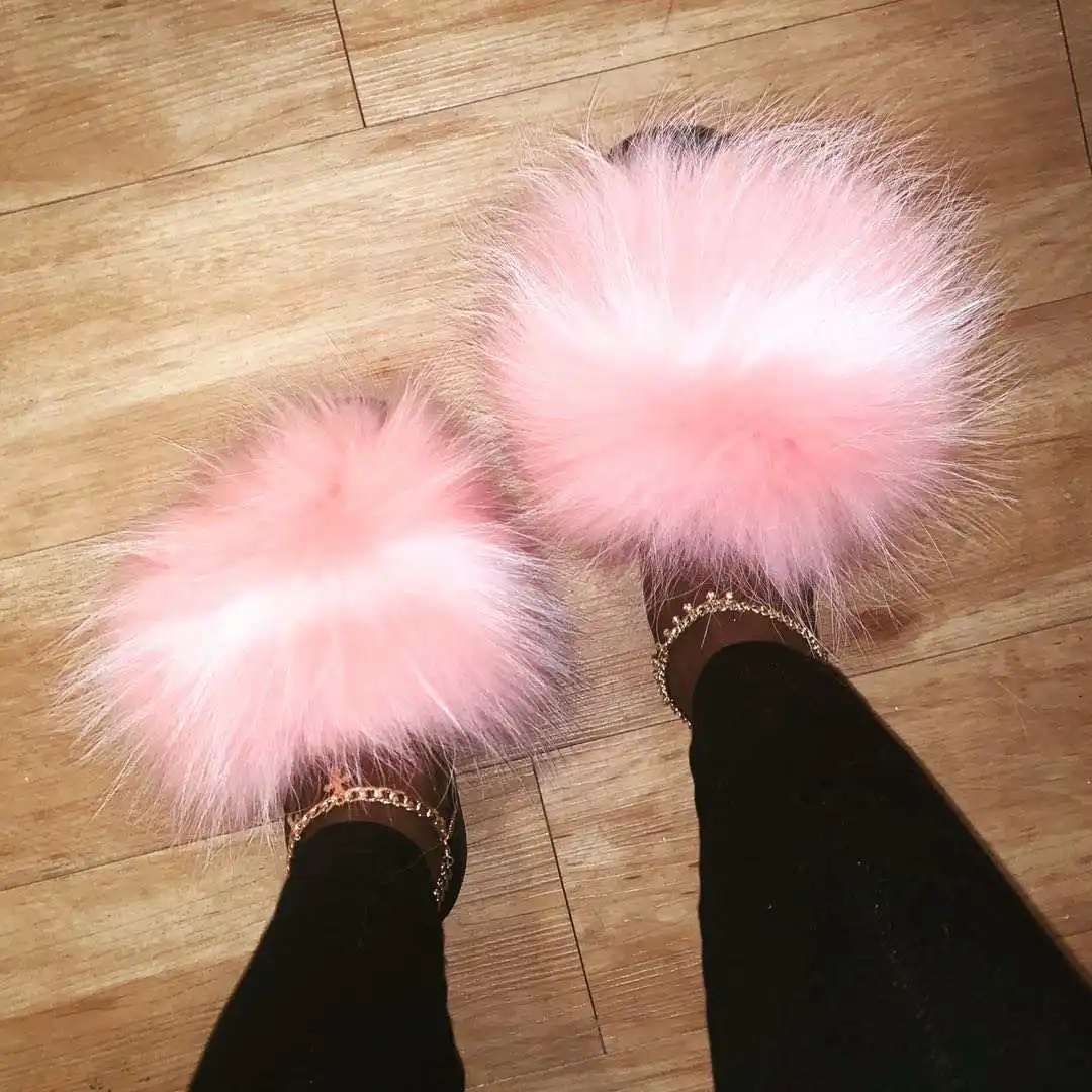 

Pink lady's home slippers girl's pink slides