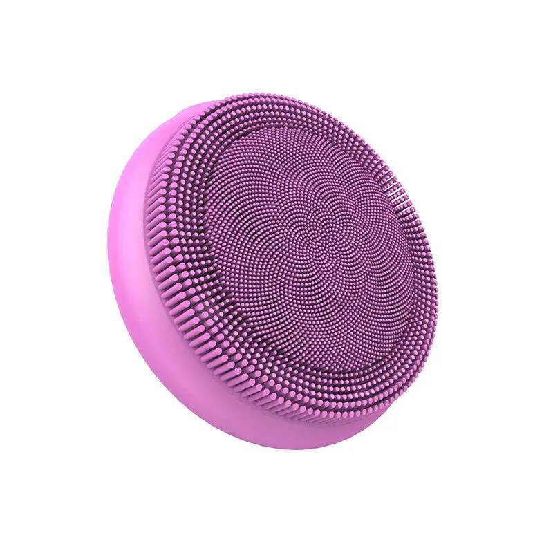 

Silicon White Rechargeable Home Products Portable Massager Silicone Massage Face Cleaning Brush