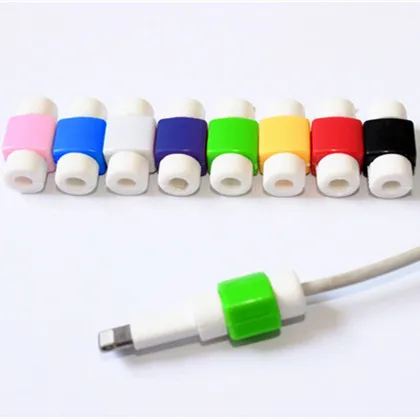 

Amazon top seller 2021 Wholesale USB Charger protectors de cable de celulares for iphone, Multicolor