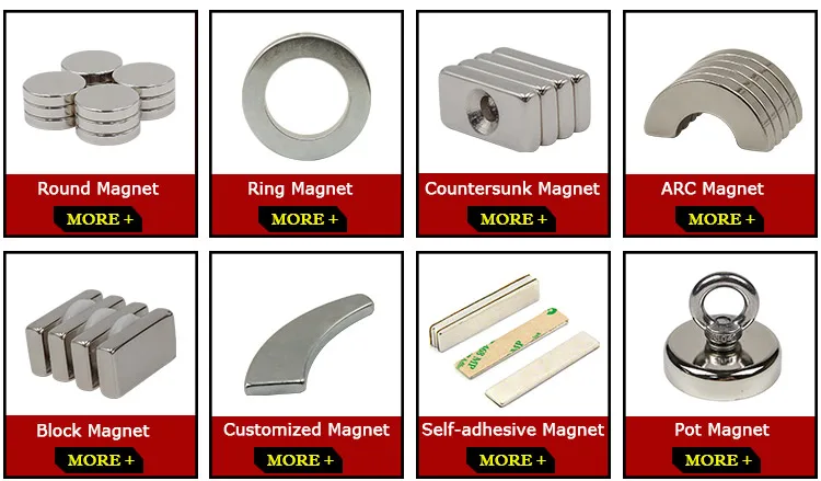 Precio De Fábrica Permanente Sinterizado Ndfeb Imanes Para