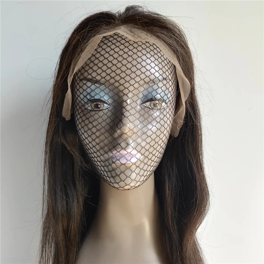 Natural color 13*4 lace frontal human hair wigs