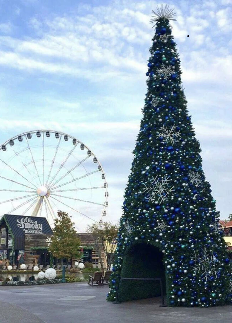 20ft 30ft 40ft 50ft Giant Outdoor Artificial Large Christmas Tree With