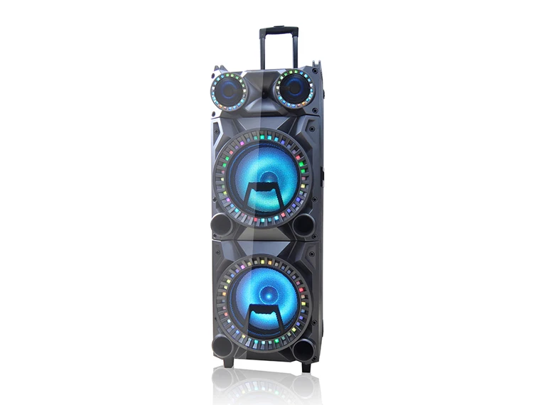 Best selling multimedia speaker system trolley portable speaker with handle and wheels - ANKUX.COM