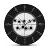 Sniper Sight With Bullet Holes Military Wall Art Hanging Wall Watch Variety of Weapon Guns Wall Clock Man Cave Army Wall Decor
